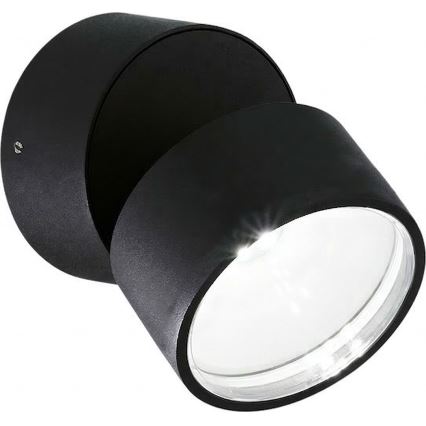 Ideal Lux - Applique da esterno LED OMEGA LED/7W/230V CRI 90 IP54 nero