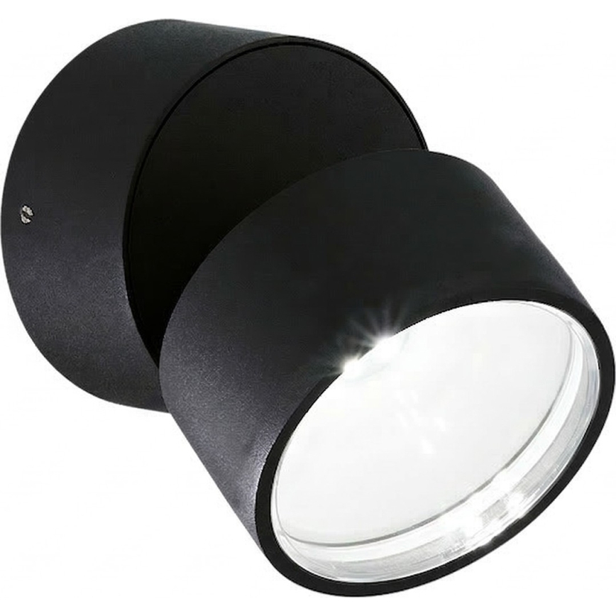Ideal Lux - Applique da esterno LED OMEGA LED/7W/230V CRI 90 IP54 nero