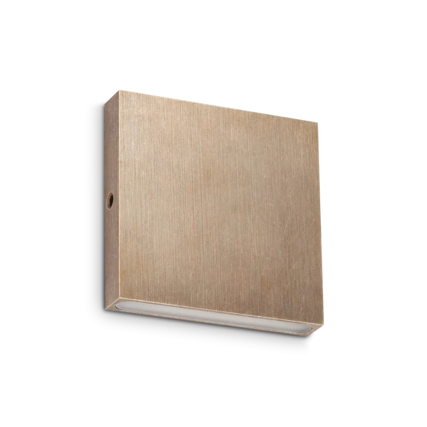 Ideal Lux - Applique da esterno LED POST-IT LED/3W/12V CRI 90 in ottone