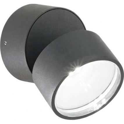 Ideal Lux - Applique da esterno LED OMEGA LED/7W/230V CRI 90 IP54 antracite