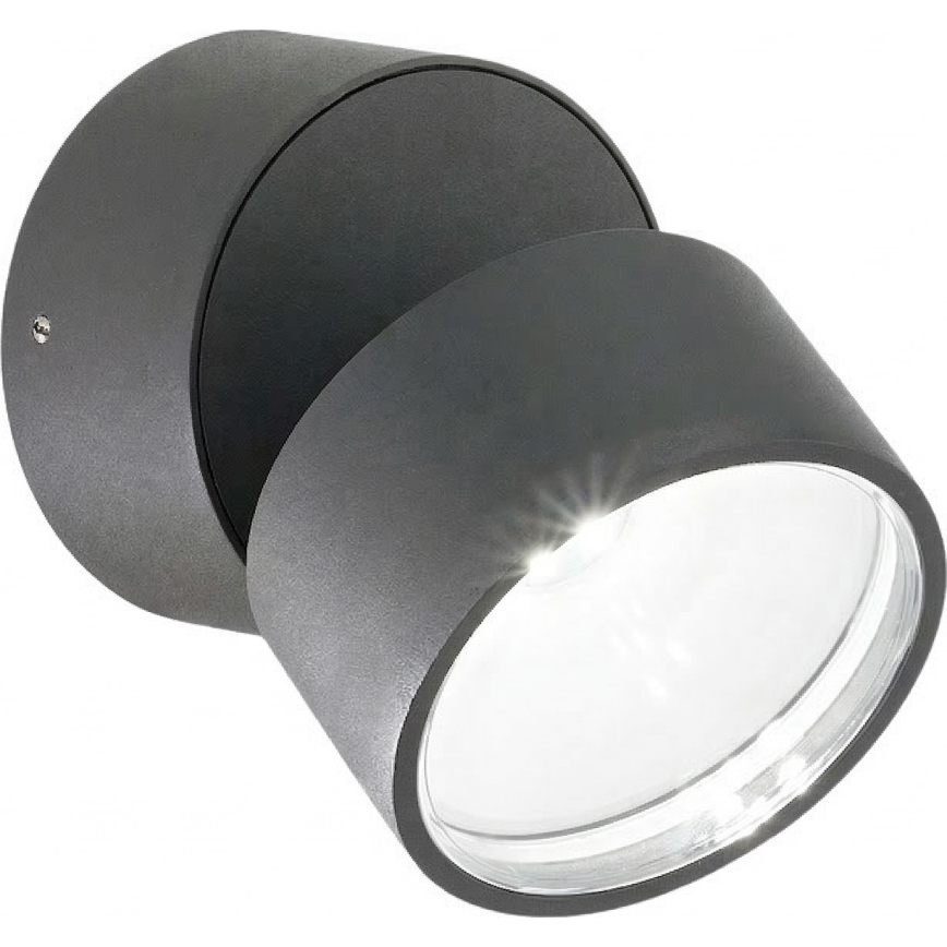Ideal Lux - Applique da esterno LED OMEGA LED/7W/230V CRI 90 IP54 antracite