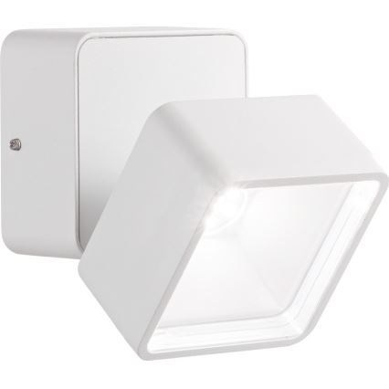 Ideal Lux - Applique da esterno OMEGA LED/7W/230V CRI 90 IP54 bianco