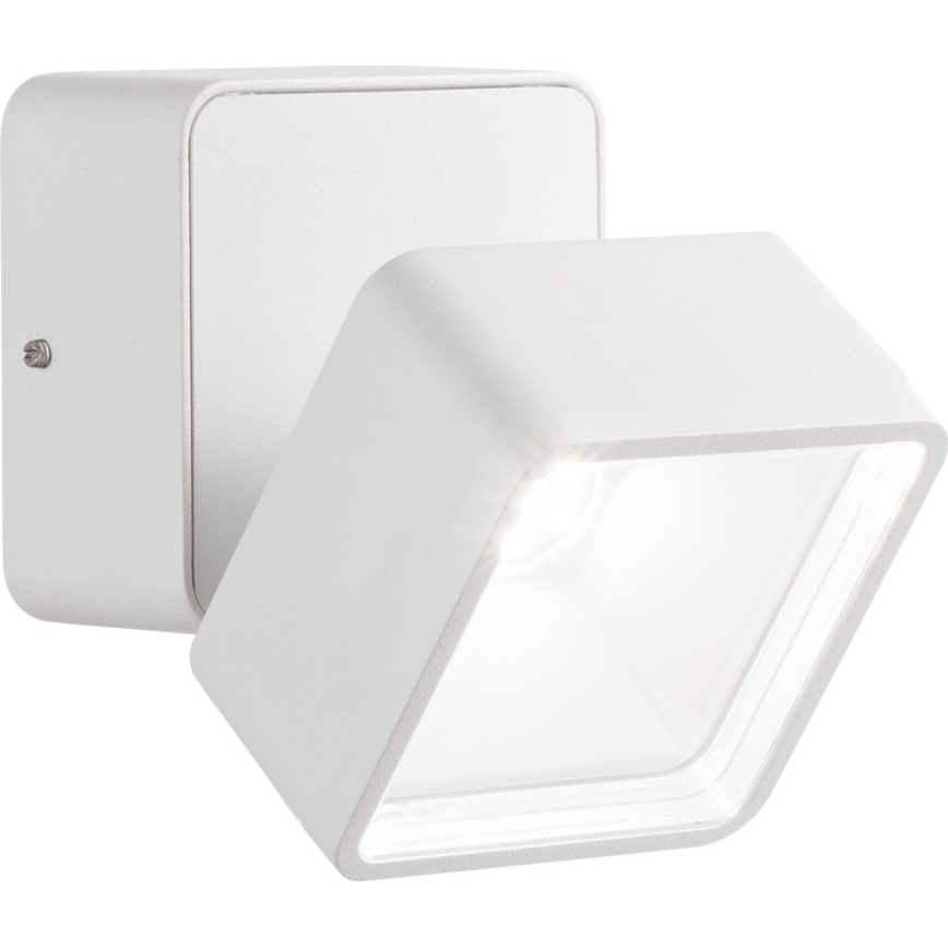 Ideal Lux - Applique da esterno OMEGA LED/7W/230V CRI 90 IP54 bianco