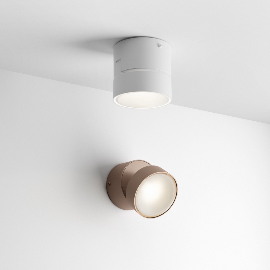 Ideal Lux - Applique da esterno OMEGA LED/7W/230V CRI 90 IP54 marrone