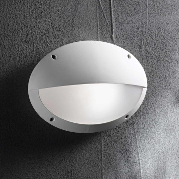 Ideal Lux - Applique da esterno POLAR 1xE27/23W/230V IP66 bianca
