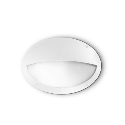 Ideal Lux - Applique da esterno POLAR 1xE27/23W/230V IP66 bianca