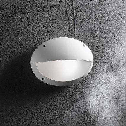 Ideal Lux - Applique da esterno POLAR 1xE27/23W/230V IP66 bianca