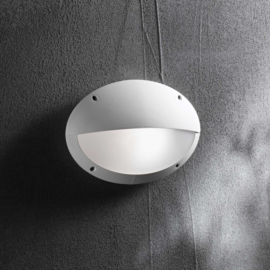 Ideal Lux - Applique da esterno POLAR 1xE27/23W/230V IP66 bianca