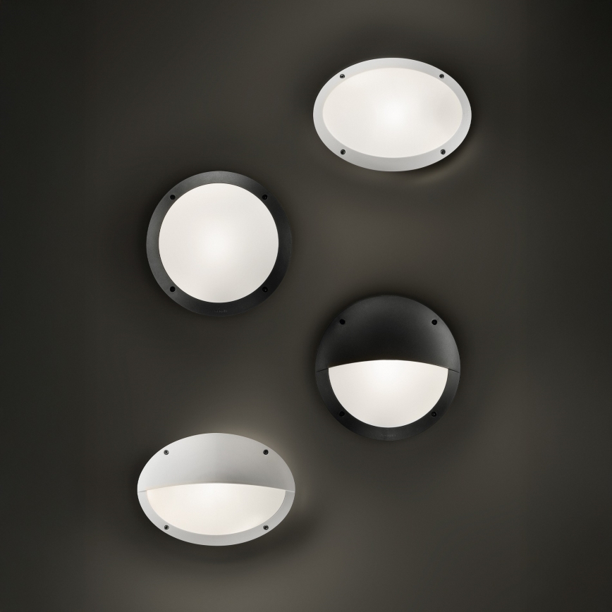 Ideal Lux - Applique da esterno POLAR 1xE27/23W/230V IP66 bianca