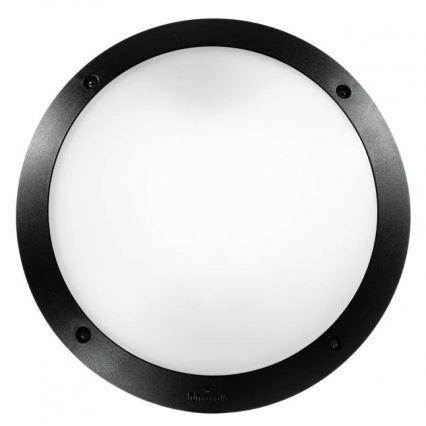 Ideal Lux - Applique da esterno POLAR 1xE27/23W/230V IP66 nero