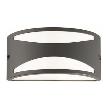 Ideal Lux - Applique da esterno REX 1xE27/60W/230V IP44 antracite