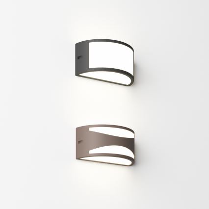 Ideal Lux - Applique da esterno REX 1xE27/60W/230V IP44 marrone