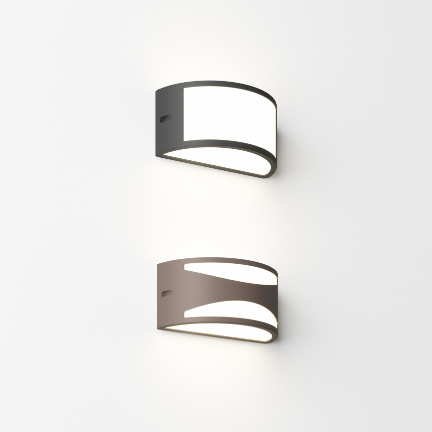 Ideal Lux - Applique da esterno REX 1xE27/60W/230V IP44 marrone