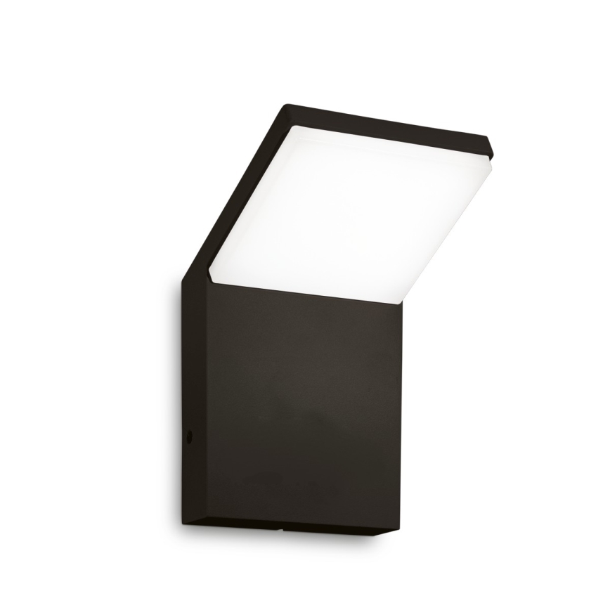 Ideal Lux - Applique da esterno LED STYLE 8,5W/230V, 3000K, CRI 90, IP54, nero