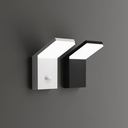 Ideal Lux - Applique da esterno LED STYLE 8,5W/230V, 3000K, CRI 90, IP54, nero