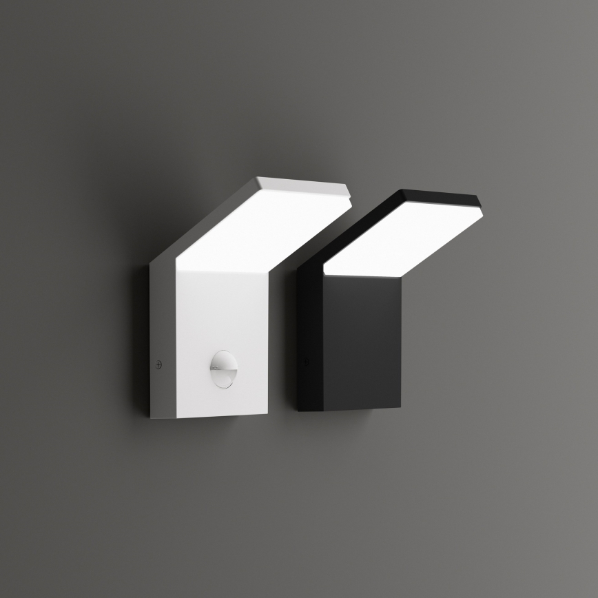 Ideal Lux - Applique da esterno LED STYLE 8,5W/230V, 3000K, CRI 90, IP54, nero