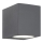 Ideal Lux - Applique da esterno UP 1xG9/15W/230V IP44 antracite