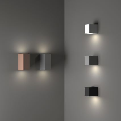 Ideal Lux - Applique da esterno UP 1xG9/15W/230V IP44 antracite