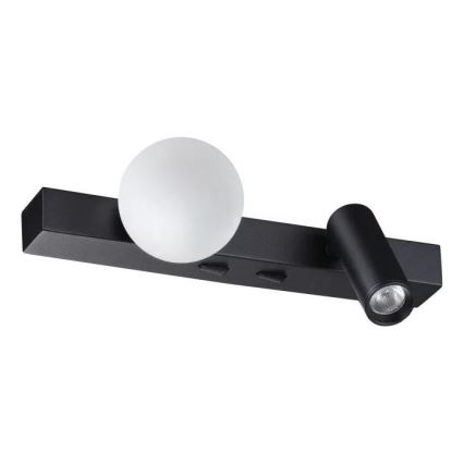 Ideal Lux - Applique LED BINOMIO 2xLED/3W/230V CRI 90 nera