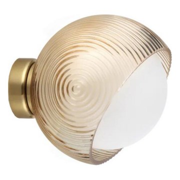 Ideal Lux - Applique LED BLOOM 1xE27/42W/230V oro/beige fumé
