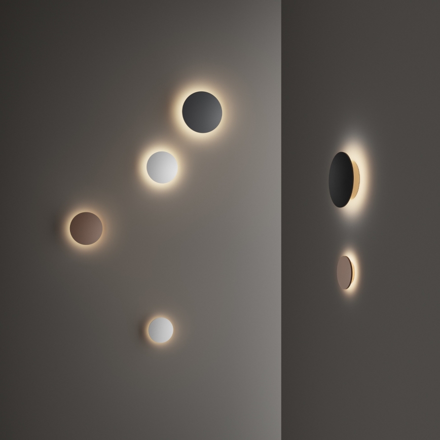 Ideal Lux - Applique da esterno a LED PUNTO LED/16W/230V CRI 90 Ø 30 cm IP54 nero