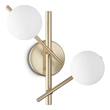 Ideal Lux - Applique LED da parete ATLAS 2xG9/3W/230V dorata