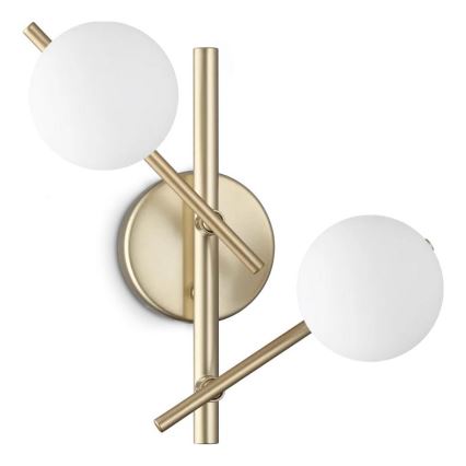 Ideal Lux - Applique LED da parete ATLAS 2xG9/3W/230V dorata