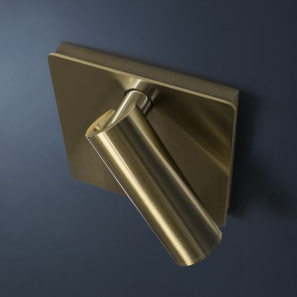 Ideal Lux - Lampada da parete a LED LITE LED/3W/230V CRI 90 ottone
