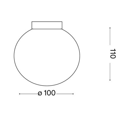 Ideal Lux - Applique LED MAPA 1xG9/3W/230V Ø 10 cm bianca