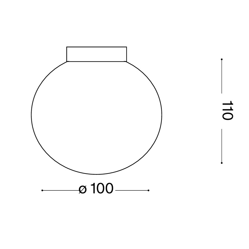 Ideal Lux - Applique LED MAPA 1xG9/3W/230V Ø 10 cm bianca