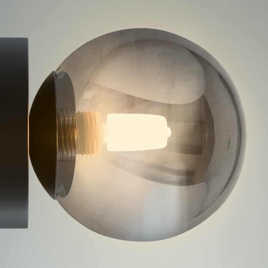 Ideal Lux - Applique LED PERLAGE 1xG9/3W/230V nero/fumé