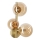 Ideal Lux - Applique LED PERLAGE 3xG9/3W/230V oro/beige fumé
