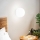 Ideal Lux - Applique MAPA 1xE27/42W/230V Ø 20 cm bianca