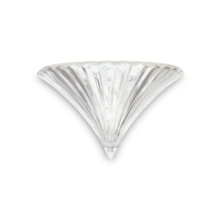 Ideal Lux - Applique SANTA 1xE14/40W/230V trasparente