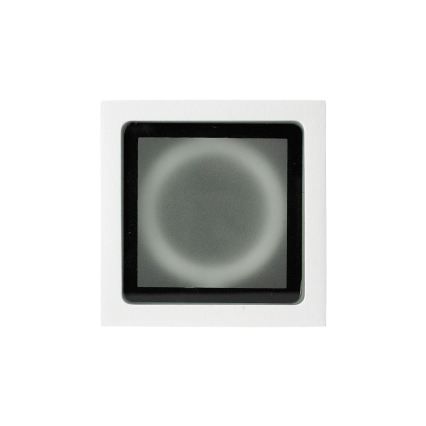 Ideal Lux - Faretto da esterno TECHO 1xGU10/20W/230V 9x9 cm IP54 bianco