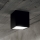 Ideal Lux - Faretto da esterno TECHO 1xGU10/20W/230V 9x9 cm IP54 nero