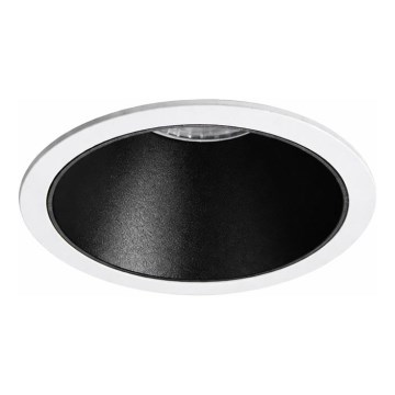 Ideal Lux - Faretto da incasso a LED GAME TRIM LED/11W/230V 3000K CRI 90 Ø 8,5 cm IP40 nero/bianco