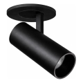 Ideal Lux - Faretto da incasso a LED NOVA 6W/230V 3000K CRI 90 Ø 6,8 cm nero