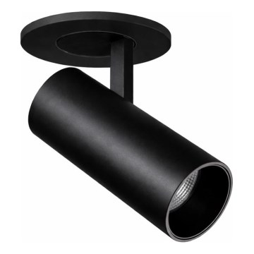 Ideal Lux - Faretto da incasso a LED NOVA 6W/230V 3000K CRI 90 Ø 6,8 cm nero