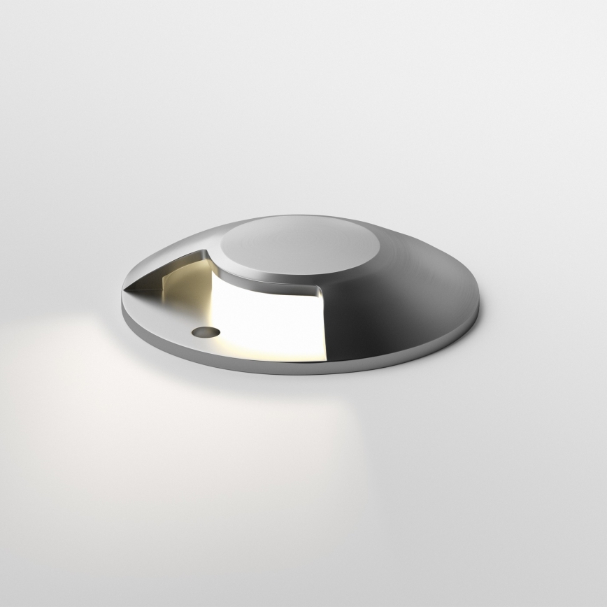 Ideal Lux - Faretto da incasso carrabile ROCKET LED/3W/230V CRI 90 IK08 IP67 cromo opaco