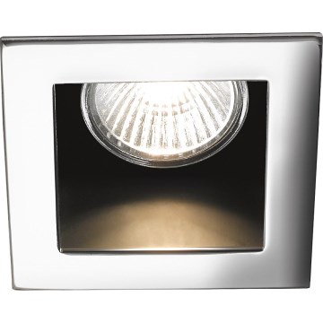 Ideal Lux - Faretto da incasso FUNKY 1xGU10/50W/230V 9x9 cm cromo lucido