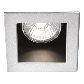 Ideal Lux - Faretto da incasso FUNKY 1xGU10/50W/230V 9x9 cm cromo opaco