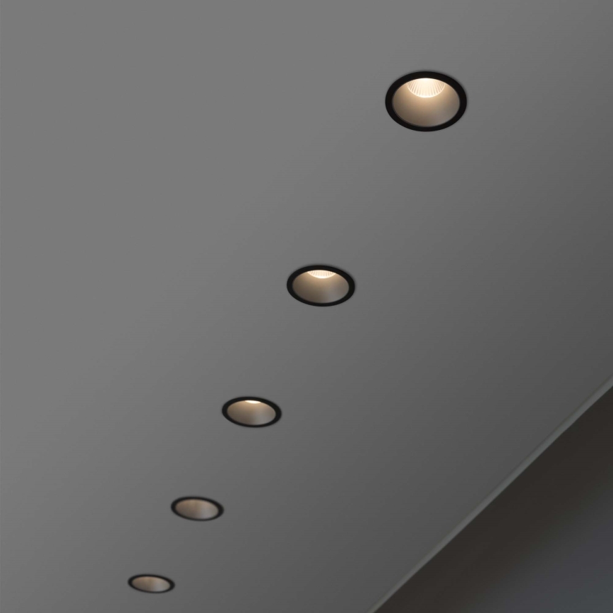 Ideal Lux - Faretto da incasso LED GAME TRIM LED/11W/230V 3000K CRI 90 ø 8,5 cm IP40 oro/nero