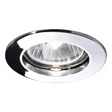 Ideal Lux - Faretto da incasso JAZZ 1x GU10/50W/230V Ø 7,7 cm, cromo lucido