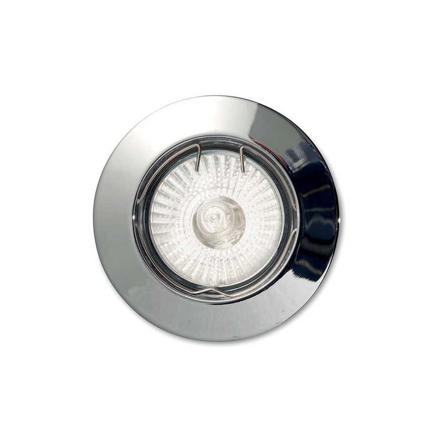 Ideal Lux - Faretto da incasso JAZZ 1x GU10/50W/230V Ø 7,7 cm, cromo lucido