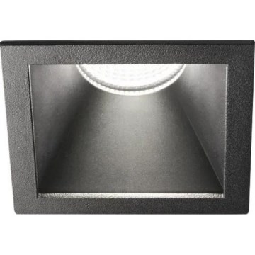 Ideal Lux - Faretto da incasso LED GAME TRIM LED/11W/230V 3000K CRI 90 8,4x8,4 cm IP40 nero