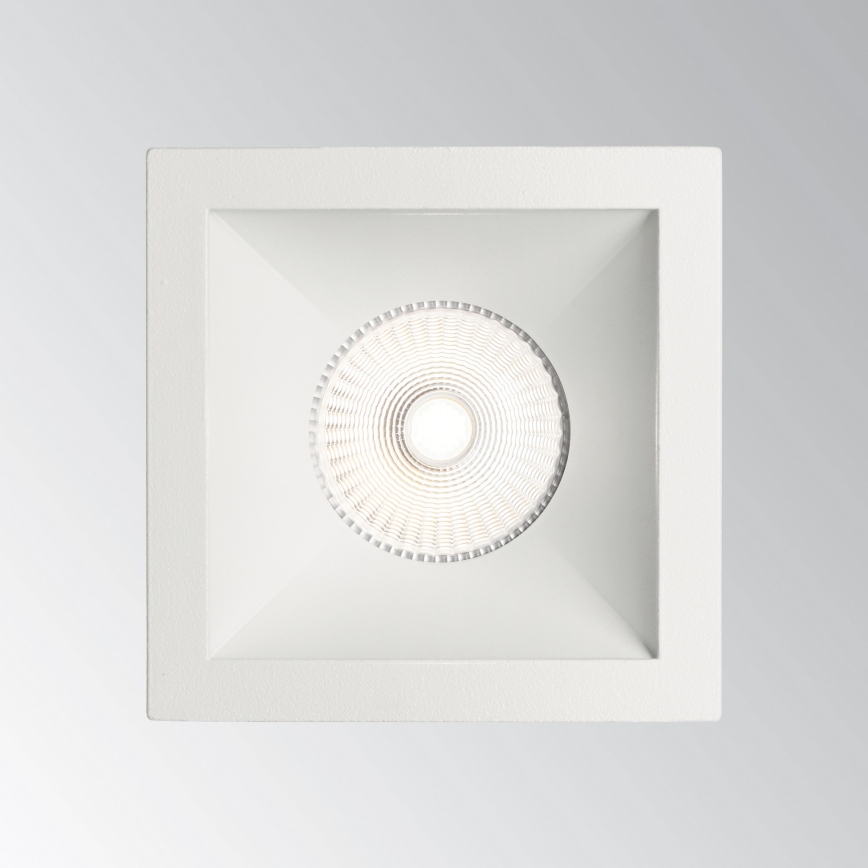 Ideal Lux - Faretto da incasso a LED per controsoffitti GAME TRIM LED/11W/230V 3000K CRI 90 8,4x8,4 cm IP40 bianco
