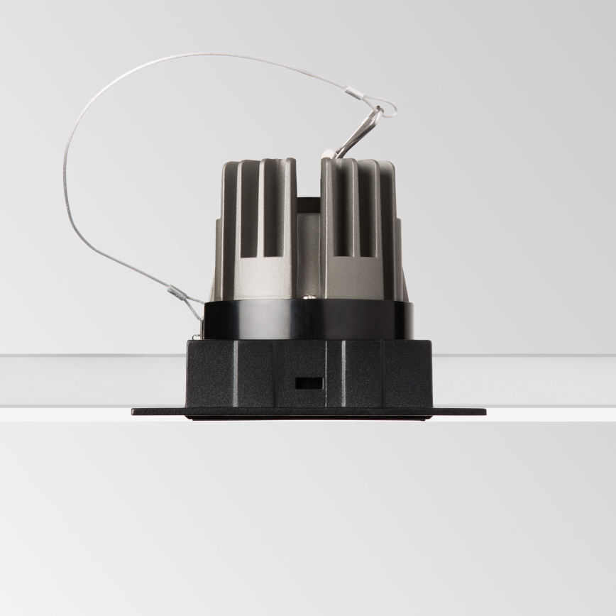 Ideal Lux - Faretto da incasso LED GAME TRIM LED/11W/230V 3000K CRI 90 8,4x8,4 cm IP40 nero