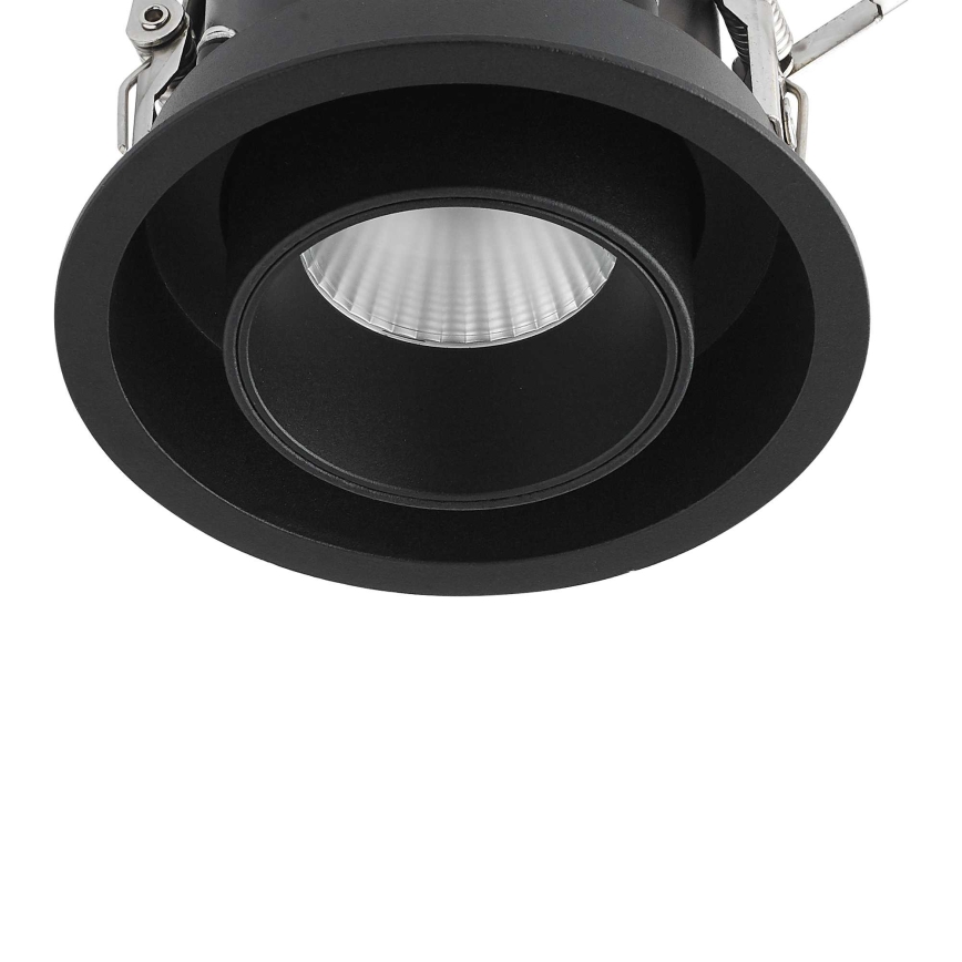 Ideal Lux - Faretto da incasso LED NOVA LED/12W/230V 4000K CRI 90 Ø 10 cm nero