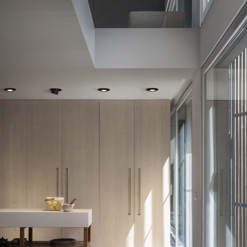 Ideal Lux - Faretto da incasso a LED NOVA LED/20W/230V 4000K CRI 90 Ø 15,4 cm nero